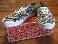 VANS AUTHENTIC SF (WADE GOODALL) CHECKER BOARD US9''