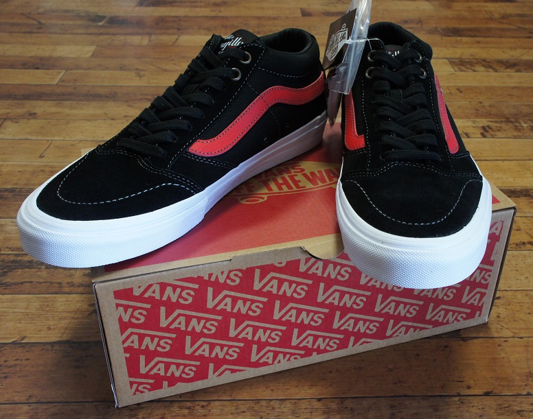 シューズ SHOOS ＞ VANS（バンズ） ＞ VANS TNT SG BLACK/RACING RED 