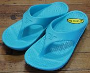 TELIC FLIP FLOP J[ AQUA LAGOON Li28.0cmj